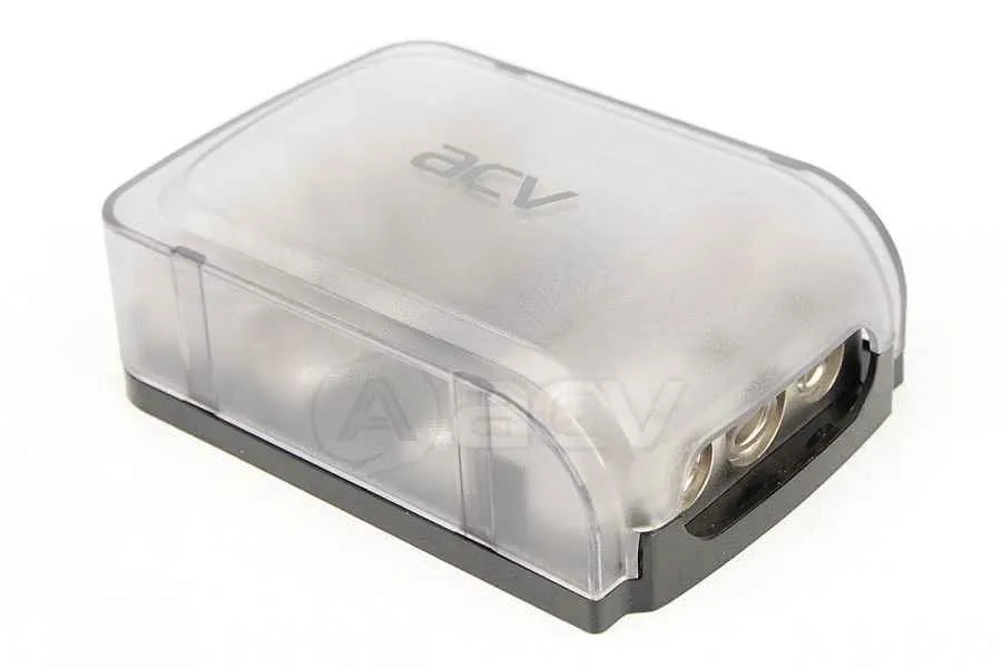 ACV RM37-1534 Держатель на 4 предохранителя Mini ANL или 2 ANL ACV RM37-1534 Держатель на 4 предохранителя Mini ANL или 2 ANL