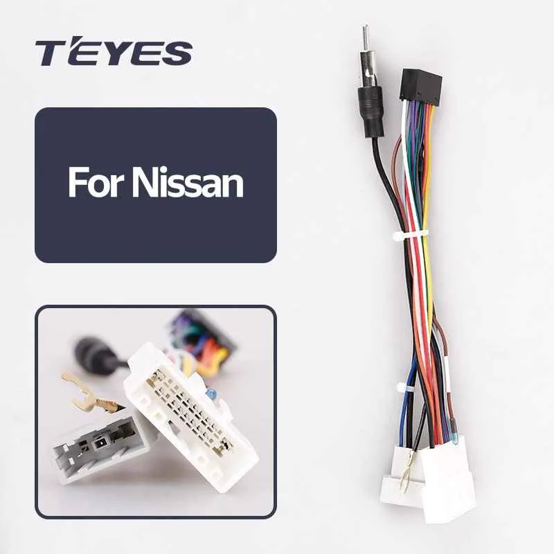 Teyes For Nissan cable ISO-коннектор для Nissan Teyes For Nissan cable ISO-коннектор для Nissan