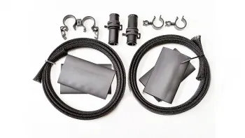 Комплект защитная оплетка шланга, термоусадки (синт. материал), TT-Evo