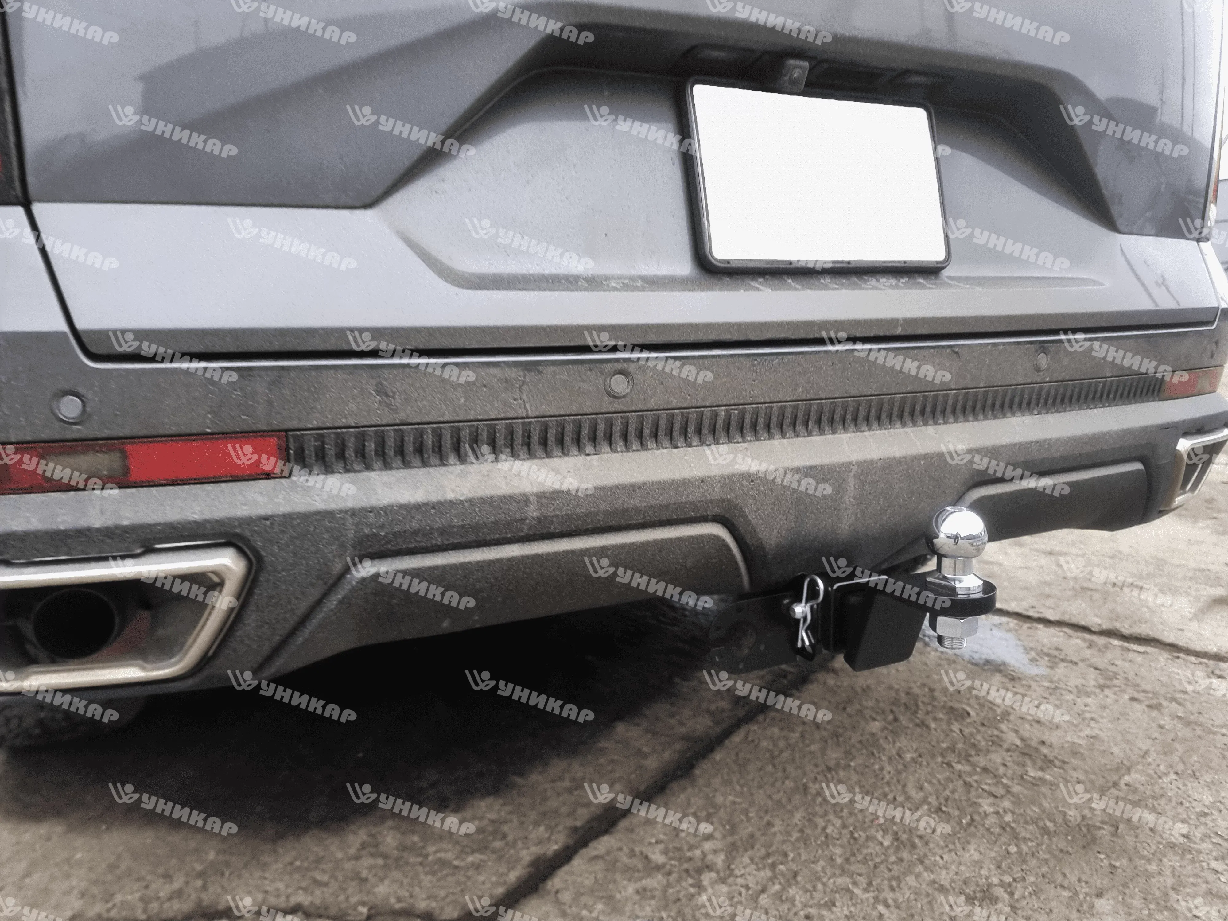 Фаркоп Уникар 19250F для GAC GS8 II ПОКОЛЕНИЕ 2023-, американский квадрат