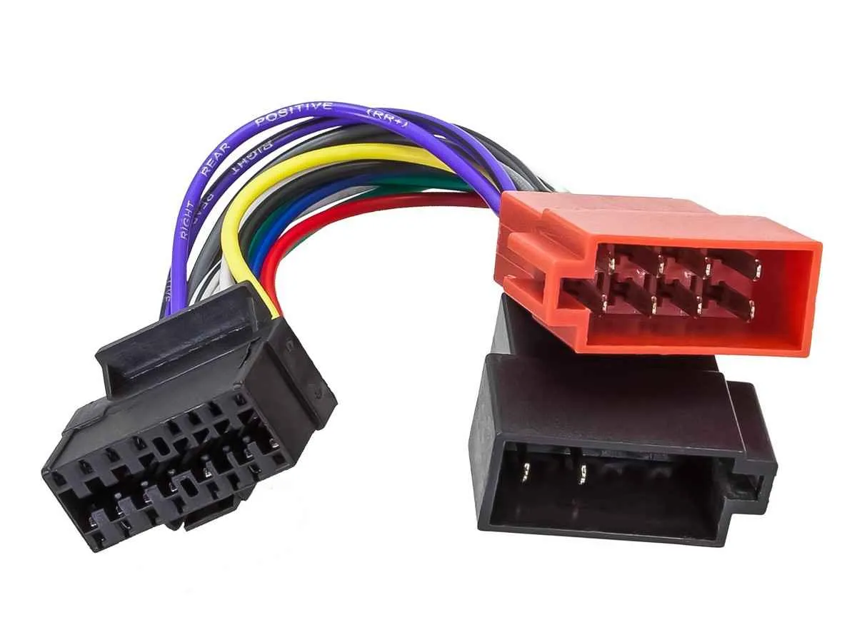 Aura AWU-JV01 Кабель для головного устройства Cable JVC 16 pin to ISO Aura AWU-JV01 Кабель для головного устройства Cable JVC 16 pin to ISO