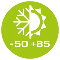 Расширенный диапазон температур Расширенный диапазон температур