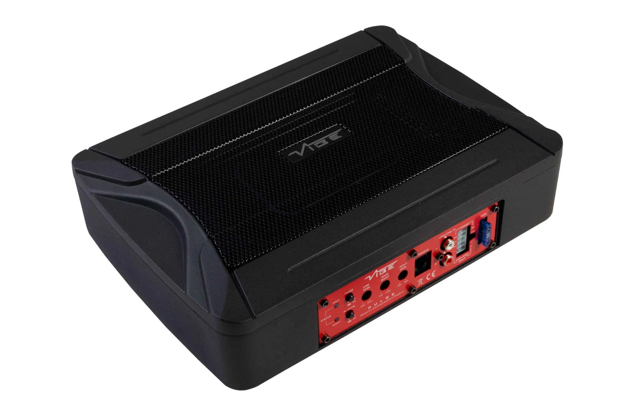 VIBE PULSEC8A-V4, сабвуфер активный корпусной под сидение VIBE PULSEC8A-V4, сабвуфер активный корпусной под сидение