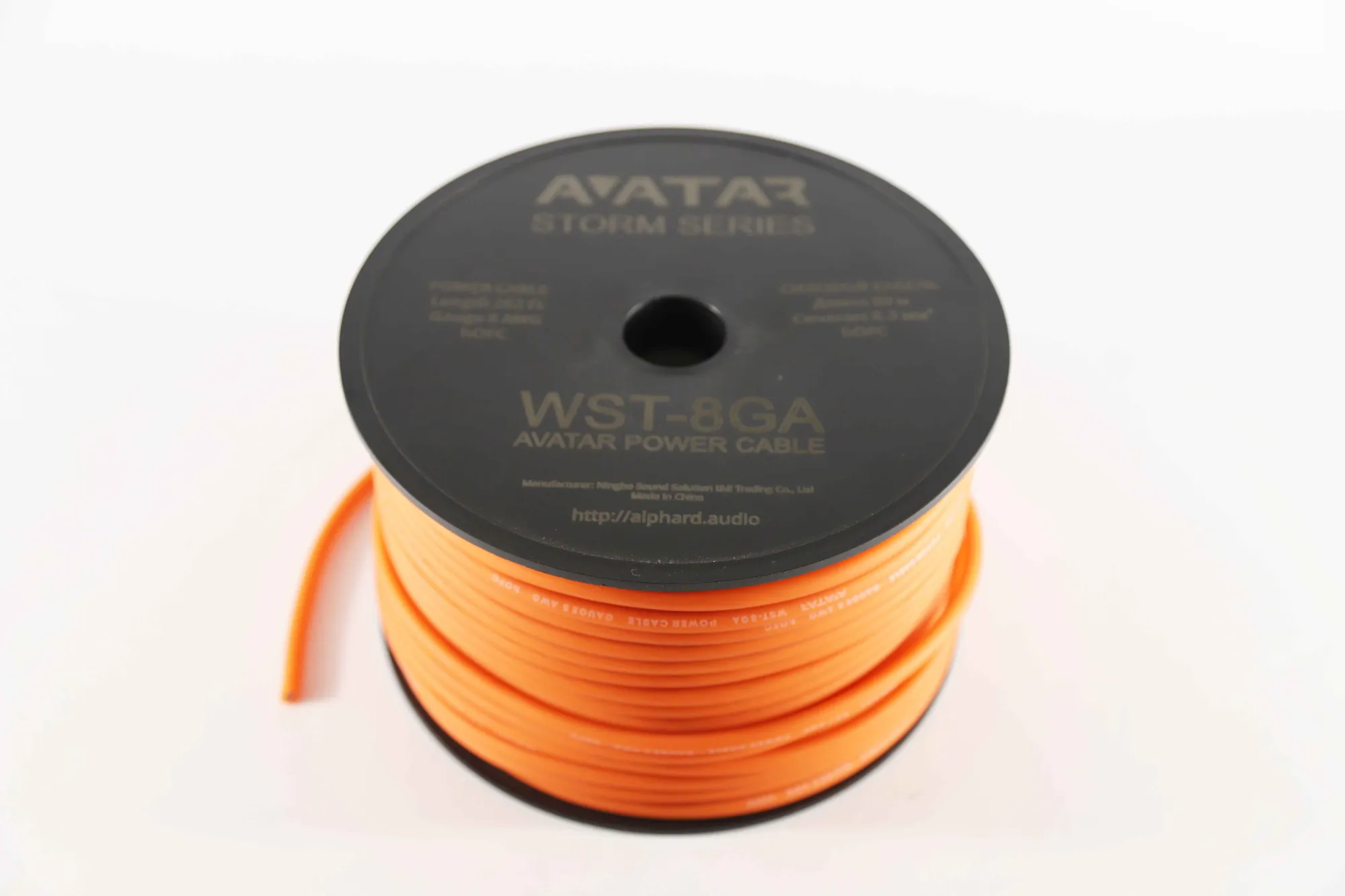 AVATAR WST-8GA Силовой кабель 8 GA